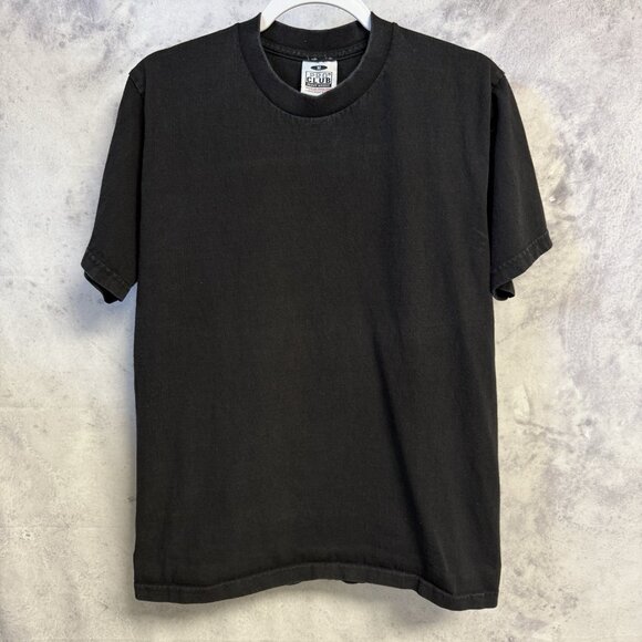 Pro Club Heavyweight T Shirt Mens M 19x26 Faded Black Short Sleeve - Picture 1 of 11